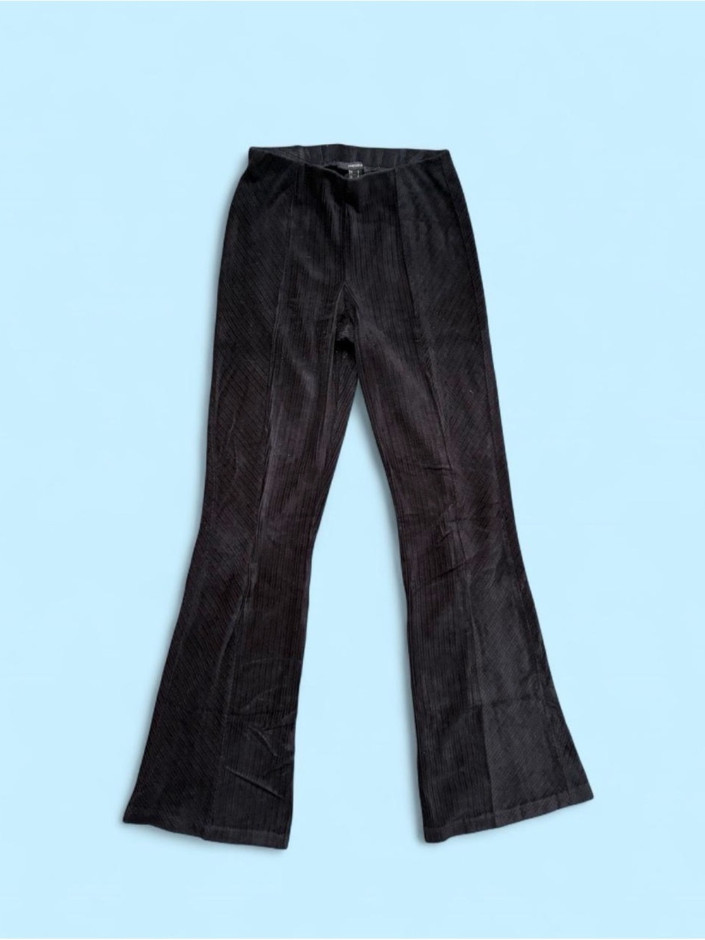 Forever 21 Black Ribbed Pants